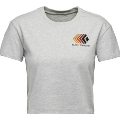 Black Diamond - Women's Faded Crop S/S Tee - T-Shirt^ T-Shirts|Shirts, Hemden & Longsleeves