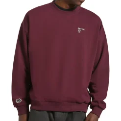 - Embroidered Heavy Weight Crew - Pullover>Brixton New