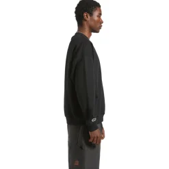 - Embroidered Heavy Weight Crew - Pullover>Brixton New