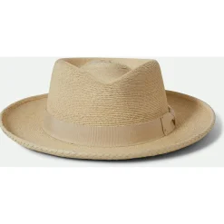 Brixton - Swindle Straw Fedora - Hut^ Kopfbedeckungen|Alltagsbekleidung