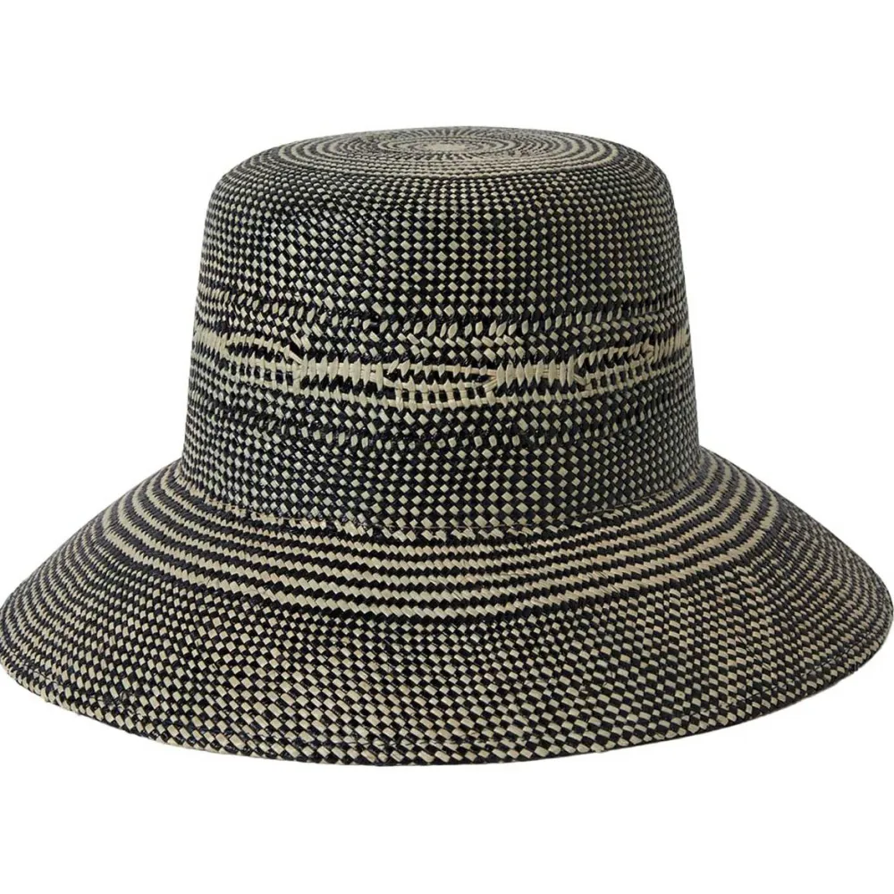 - Women's Lopez Panama Straw Bucket Hat - Hut>Brixton Hot
