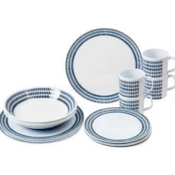 Brunner - Melamine Set Bluebay - Geschirr-Set^ Outdoor-Küche|Töpfe & Geschirr