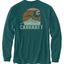 Carhartt - Mountain Graphic T-Shirt - Longsleeve^ Shirts, Hemden & Longsleeves|Alltagsbekleidung
