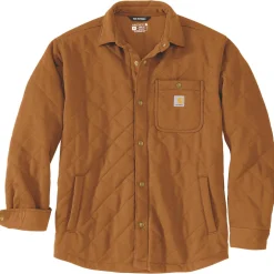 Carhartt - Quilted Snap Front Shirt Jacket - Freizeitjacke