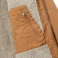 Best - Washed Duck Sherpa Lined Jacket - Freizeitjacke Freizeitjacken|Jacken