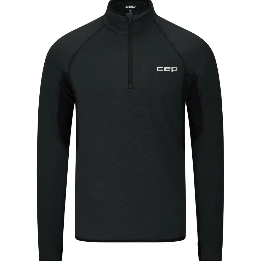Online - Core Run Thermal Zip L/S - Laufshirt Laufbekleidung|Shirts, Hemden & Longsleeves