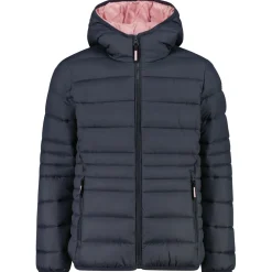 Kinder CMP - Girl's Down Jacket Fix Hood Taffeta - Kunstfaserjacke