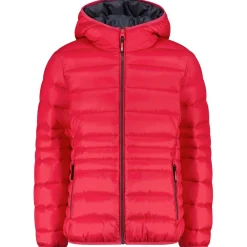 Kinder CMP - Girl's Down Jacket Fix Hood Taffeta - Kunstfaserjacke