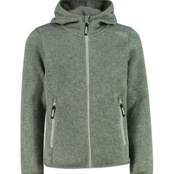 CMP - Girl's Jacket Fix Hood Jacquard Knitted 3H19825 - Fleecejacke^Kinder Winterjacken|Jacken