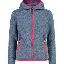 CMP - Girl's Jacket Fix Hood Jacquard Knitted 3H19825 - Fleecejacke^Kinder Winterjacken|Jacken