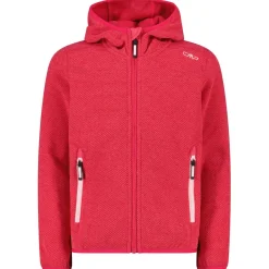CMP - Girl's Jacket Fix Hood Jacquard Knitted 3H19825 - Fleecejacke^Kinder Winterjacken|Jacken