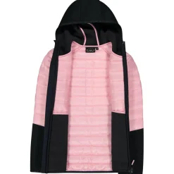 Kinder CMP - Girl's Jacket Hybrid Fix Hood - Hybridjacke