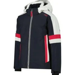 Sale - Girl's Jacket Snaps Hood - Skijacke Kinder Skibekleidung|Winterjacken