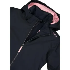Online - Girl's Jacket Snaps Hood Twill - Skijacke Kinder Skibekleidung|Winterjacken