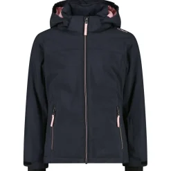 Online - Girl's Jacket Snaps Hood Twill - Skijacke Kinder Skibekleidung|Winterjacken