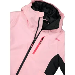 - Girl's Jacket with Fix Hood - Skijacke Kinder Skibekleidung|Winterjacken