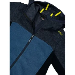 Kinder CMP - Kid's Jacket Fix Hood Jacquard Knitted - Fleecejacke