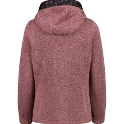 - Women's Jacket Fix Hood Jacquard Knitted 35H1656 - Fleecejacke>CMP Sale