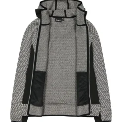 CMP - Women's Jacket Fix Hood Jacquard Knitted - Fleecejacke^ Trekkingbekleidung|Jacken
