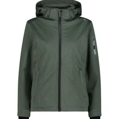 CMP - Women's Jacket Zip Hood Melange Softshell - Softshelljacke^ Wanderbekleidung|Jacken