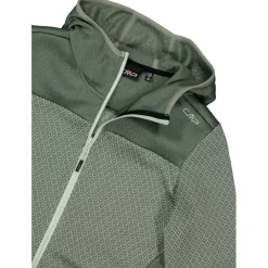 - Women's Jacquard Knit Jacket Fix Hood - Fleecejacke><noscript><img width=