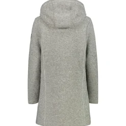 - Women's Parka Fix Hood Bonded Knitted w. Fur - Fleecejacke>CMP Clearance