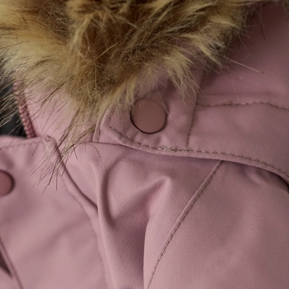 Kinder Color Kids - Baby Girl's Parka with Fake Fur - Winterjacke