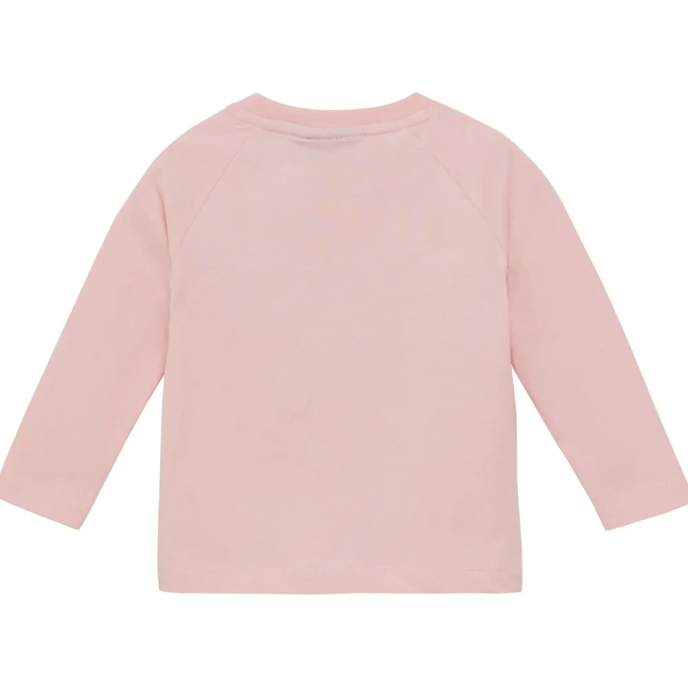 - Baby T-Shirt with Chestprint L/S - Longsleeve>Color Kids New