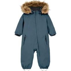 Color Kids - Baby's Coverall with Fake Fur - Overall