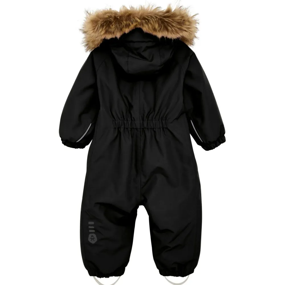 Color Kids - Baby's Coverall with Fake Fur - Overall