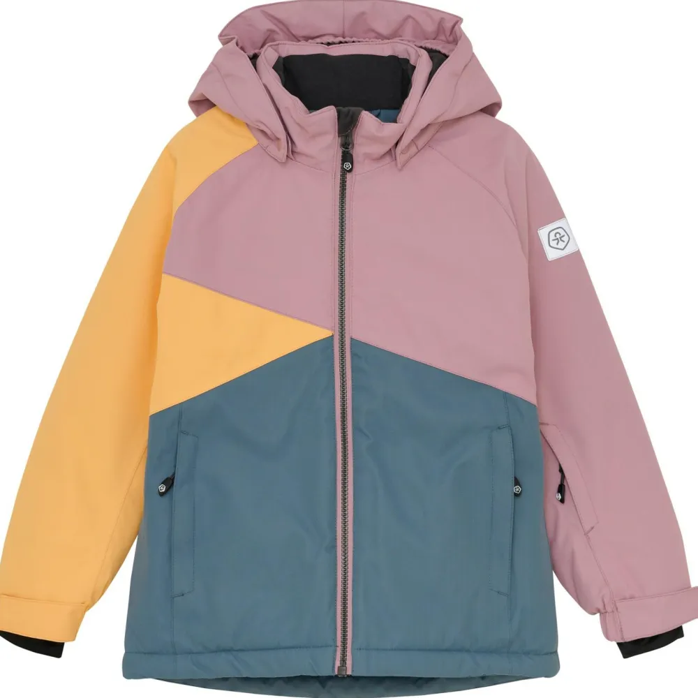 Kinder Color Kids - Girl's Ski Jacket Colorblock - Skijacke