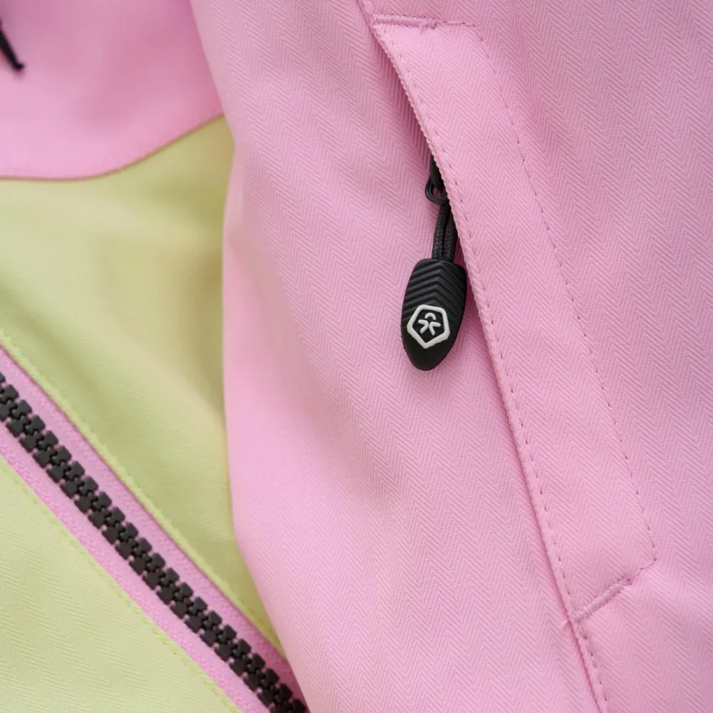 Kinder Color Kids - Girl's Ski Jacket Colorblock - Skijacke