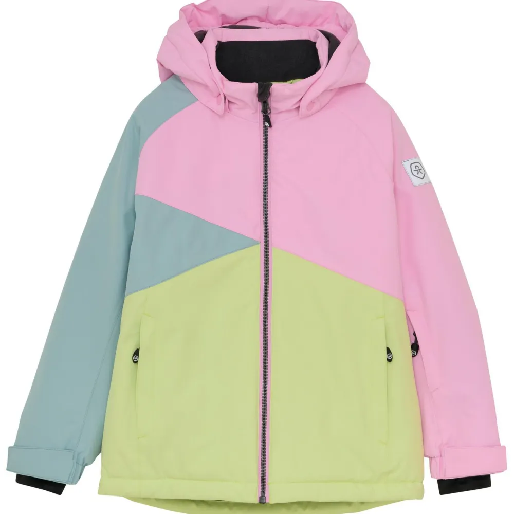 Kinder Color Kids - Girl's Ski Jacket Colorblock - Skijacke