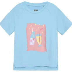Kinder Color Kids - Girl's T-Shirt with Print S/S - Funktionsshirt
