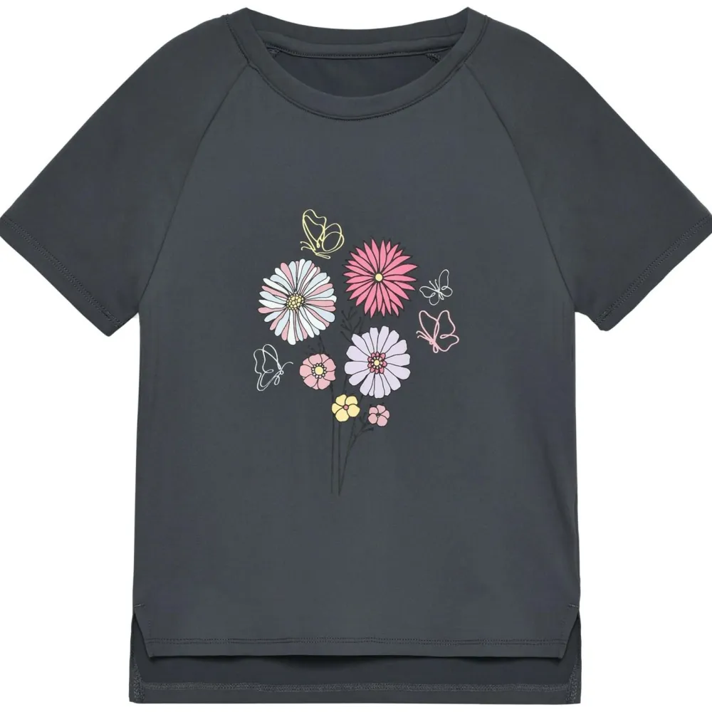 Kinder Color Kids - Girl's T-Shirt with Print S/S - Funktionsshirt