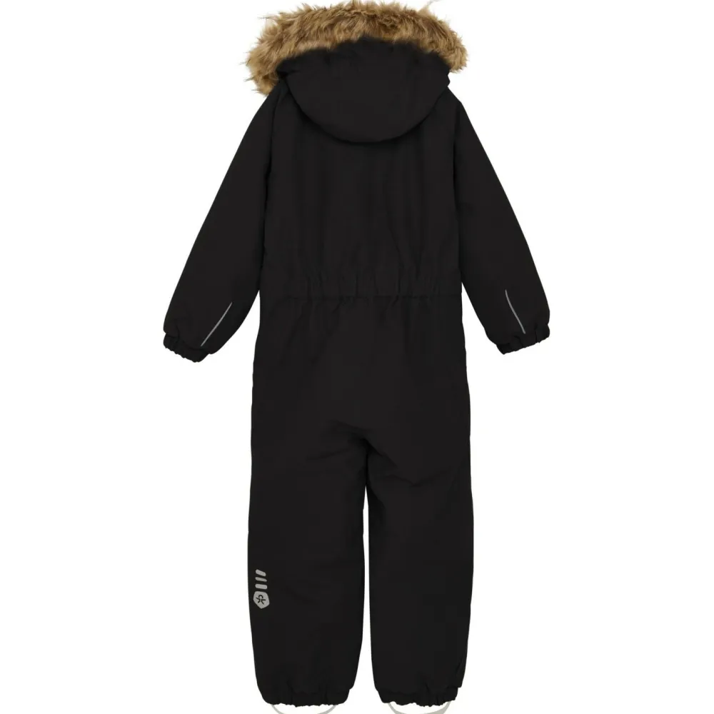 Color Kids - Kid's Coverall with Fake Fur - Overall
