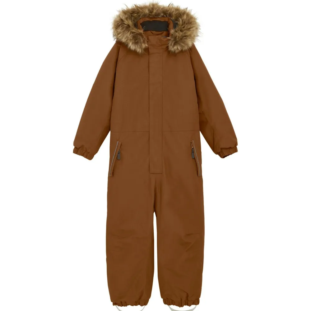 Color Kids - Kid's Coverall with Fake Fur - Overall
