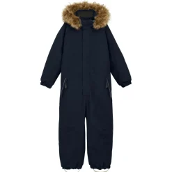Color Kids - Kid's Coverall with Fake Fur - Overall