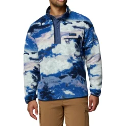 Columbia - Helvetia II Printed Half Snap Fleece - Fleecepullover