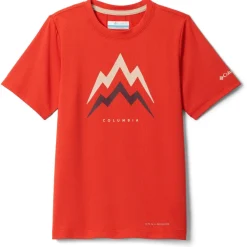 Kinder Columbia - Kid's Tech Trail Utility S/S Graphic Crew - Funktionsshirt