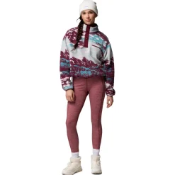 Columbia - Women's Helvetia II Printed Cropped Half Snap - Fleecepullover^ Trekkingbekleidung|Alltagsbekleidung