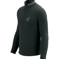 Compressport - 3D Thermo Half Zip L/S Top - Laufshirt^ Laufbekleidung|Shirts, Hemden & Longsleeves