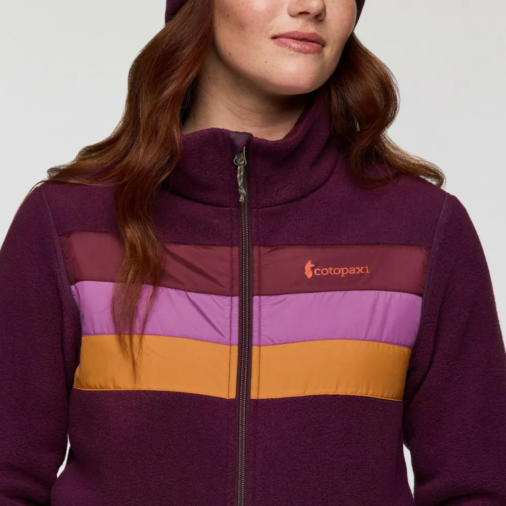 New - Women's Teca Fleece Full-Zip Jacket - Fleecejacke Jacken|Wanderbekleidung