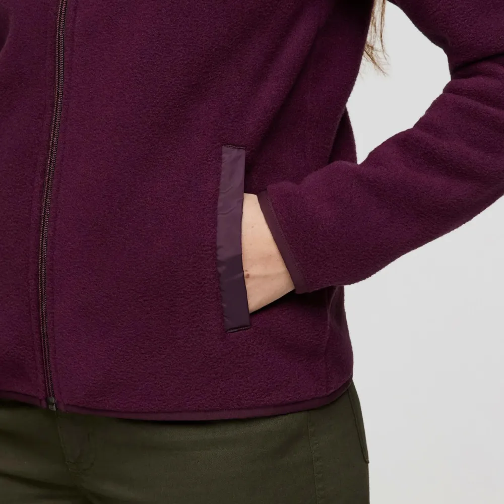 New - Women's Teca Fleece Full-Zip Jacket - Fleecejacke Jacken|Wanderbekleidung