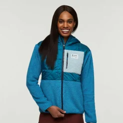 Hot - Women's Trico Hybrid Hooded Jacket - Kunstfaserjacke Jacken|Alltagsbekleidung