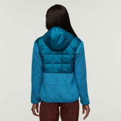 Hot - Women's Trico Hybrid Hooded Jacket - Kunstfaserjacke Jacken|Alltagsbekleidung