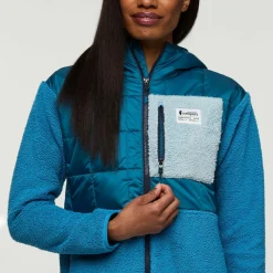 Hot - Women's Trico Hybrid Hooded Jacket - Kunstfaserjacke Jacken|Alltagsbekleidung