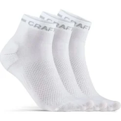 - Core Dry Mid Sock 3-Pack - Radsocken Fitnessschuhe|Radsocken