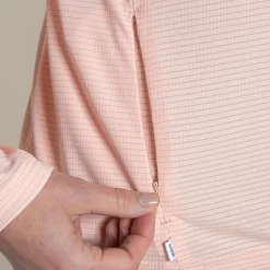 Clearance - Women's Nosilife Solarshield+ Half Zip Top - Longsleeve Trekkingbekleidung|Alltagsbekleidung