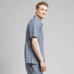 DEDICATED - Shirt Brantevik Work Stripe - Hemd